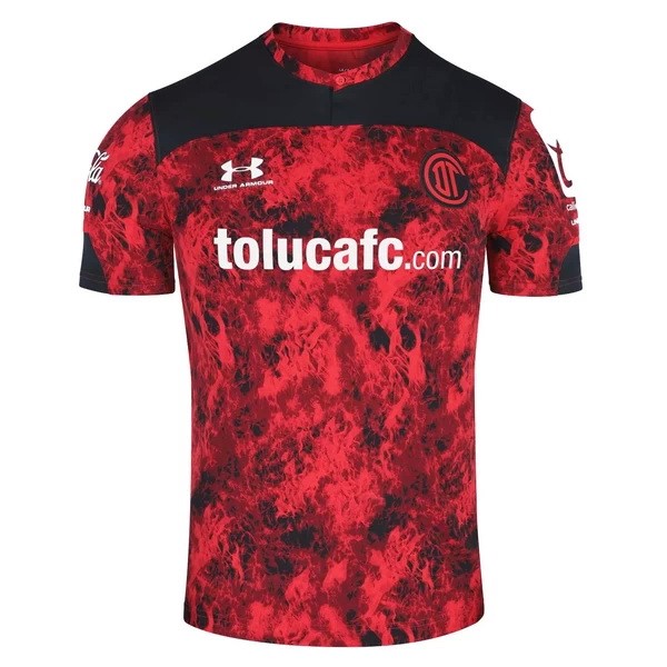 Tailandia Camiseta Deportivo Toluca 1ª 2021 2022 Rojo